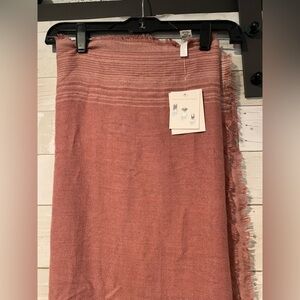 Rose Pink Scarf NWT